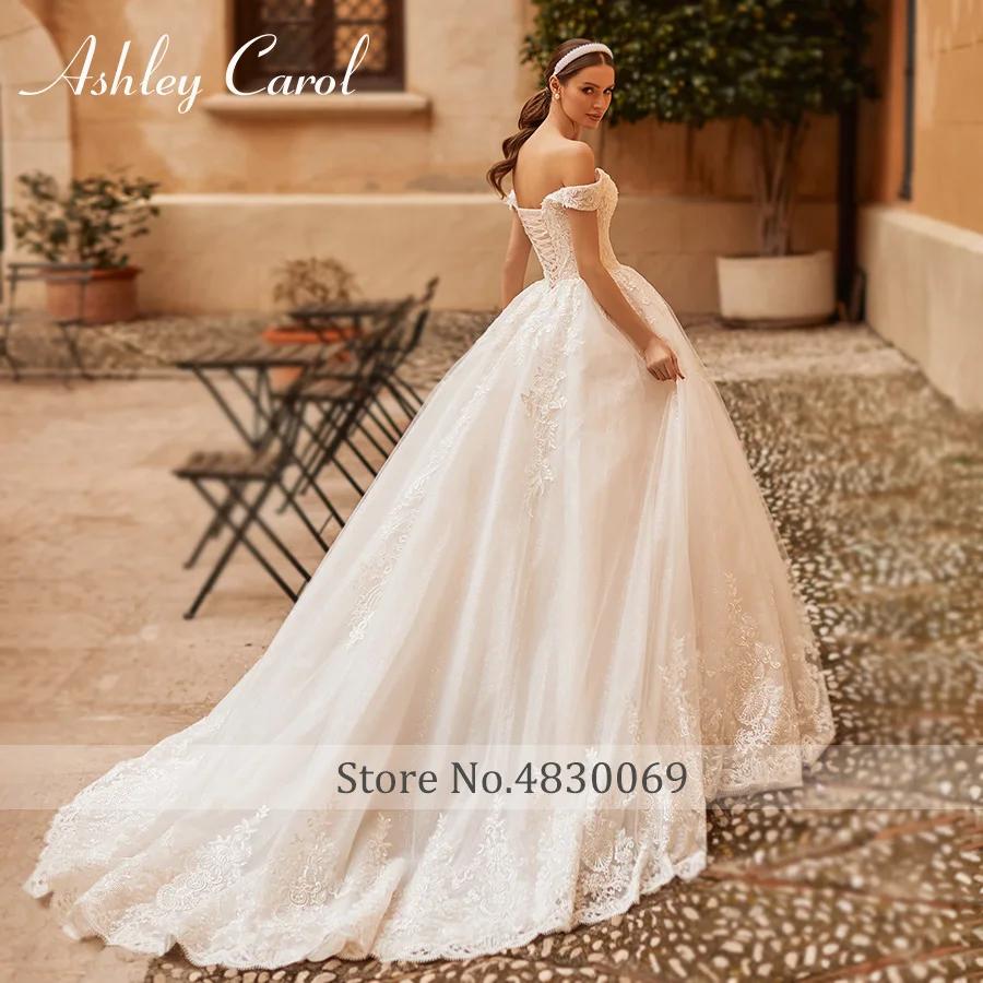 Ashley Carol princesse Robe De mariée pour mariée chérie perles broderie fée Robe De bal Robe De mariée rêveur Robe De mariée