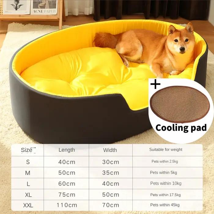 Tapis pour chien refroidissement Double face disponible toutes saisons grande taille Extra Large lit