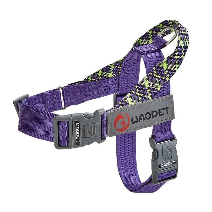 HarNISSAN-Corde Plate en Nylon Durable pour Chien