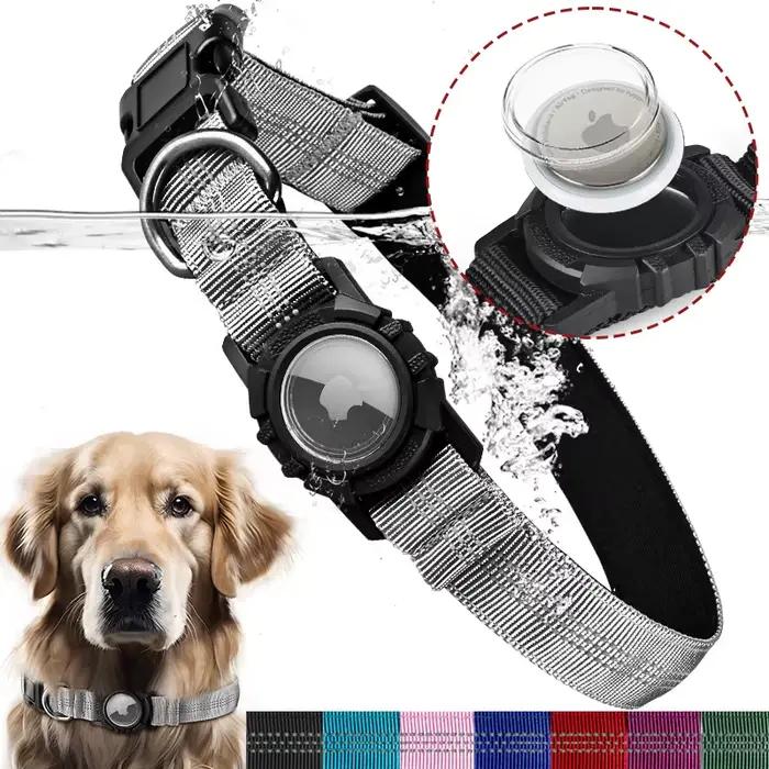 Collier pour chien Airtag avec étui AirTag étanche