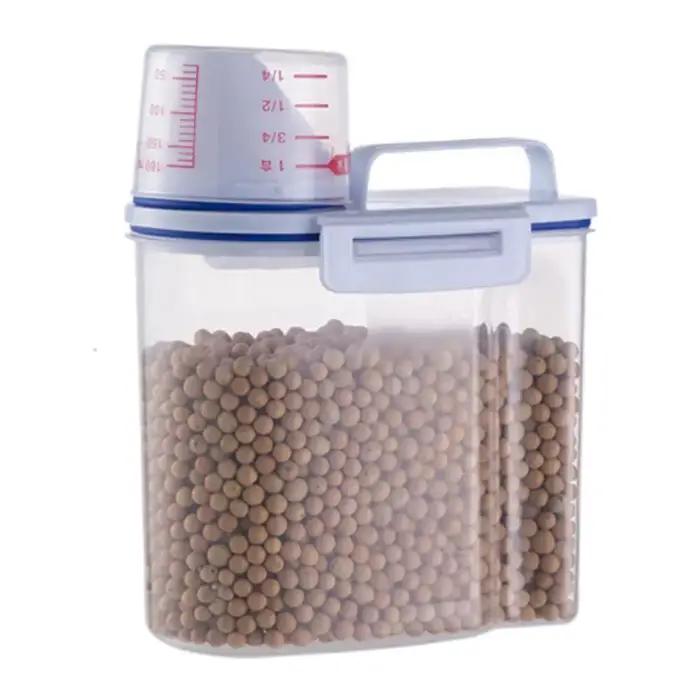 Conteneur de stockage d'aliments pour animaux de compagnie de qualité supérieure avec joint hermétique - Durable