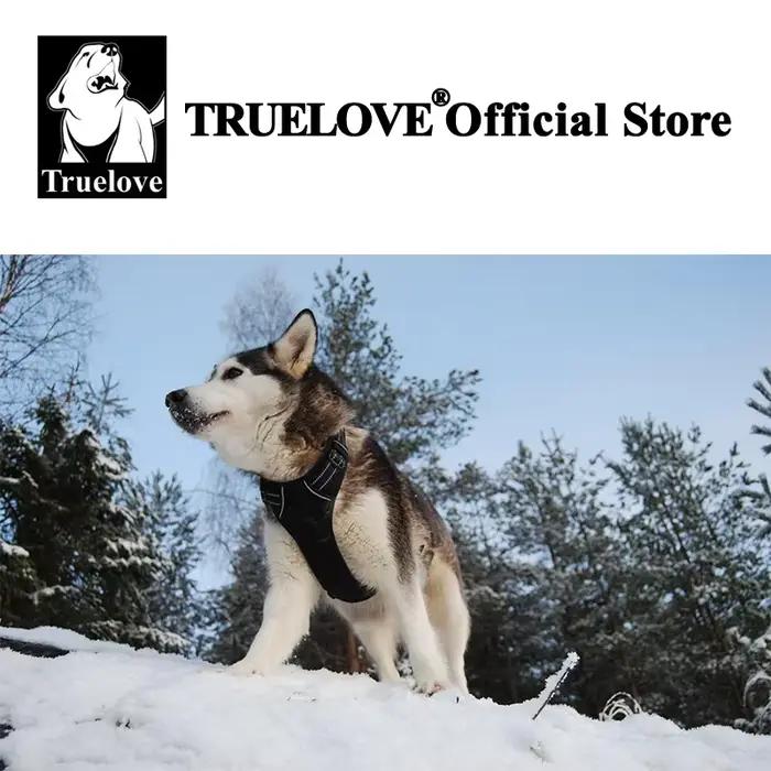Truelove harnais pour animaux de compagnie en Nylon réfléchissant grand harnais pour chien de compag