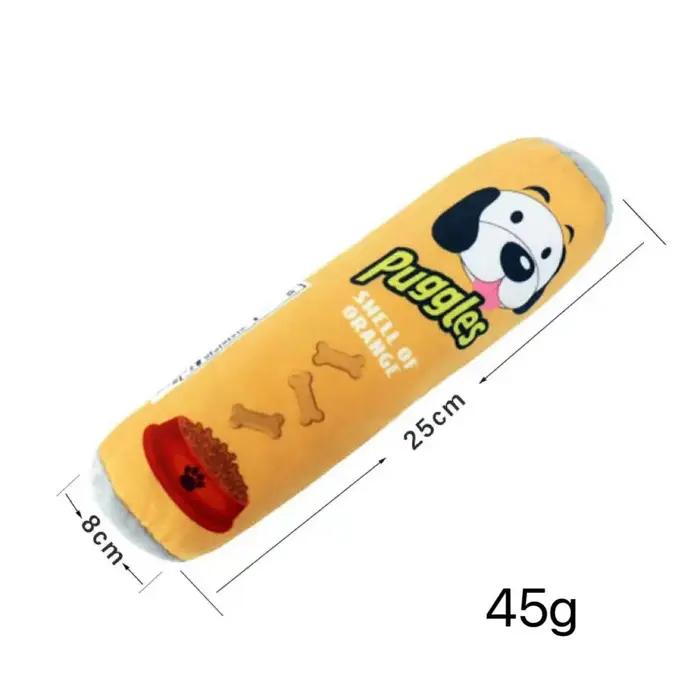 Jouet en peluche pour chien en forme de bouteille de bière pour chiens de petite à grande taille
