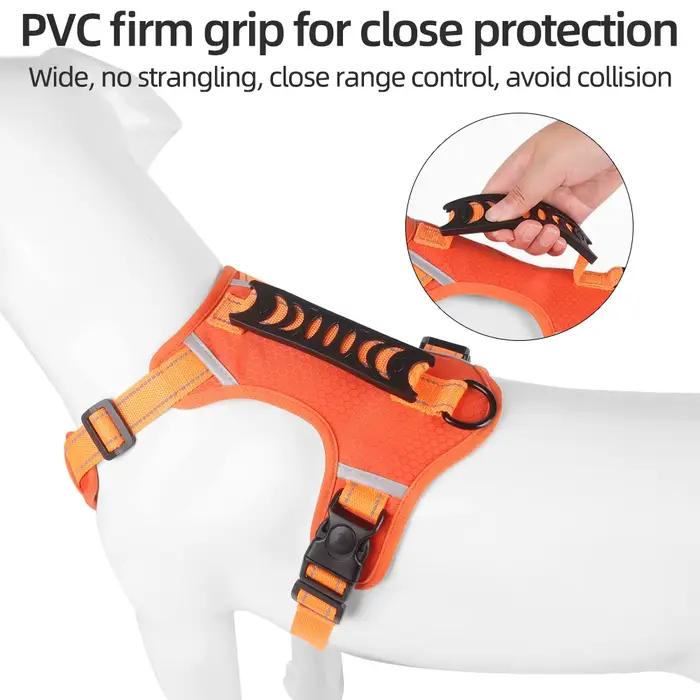 HarNISSAN-Collier pour chien Labrador moyen et grand, fournitures pour animaux de compagnie en tissu