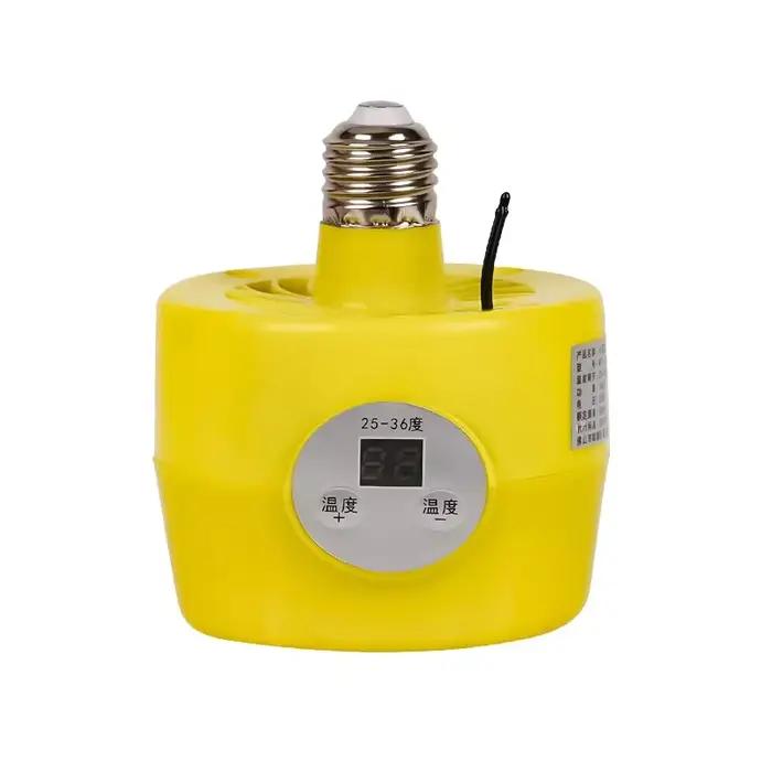220-240V lampe chauffante pour animaux de compagnie chauffe-Air Animal lumière chaude poulet thermostatique régulateur