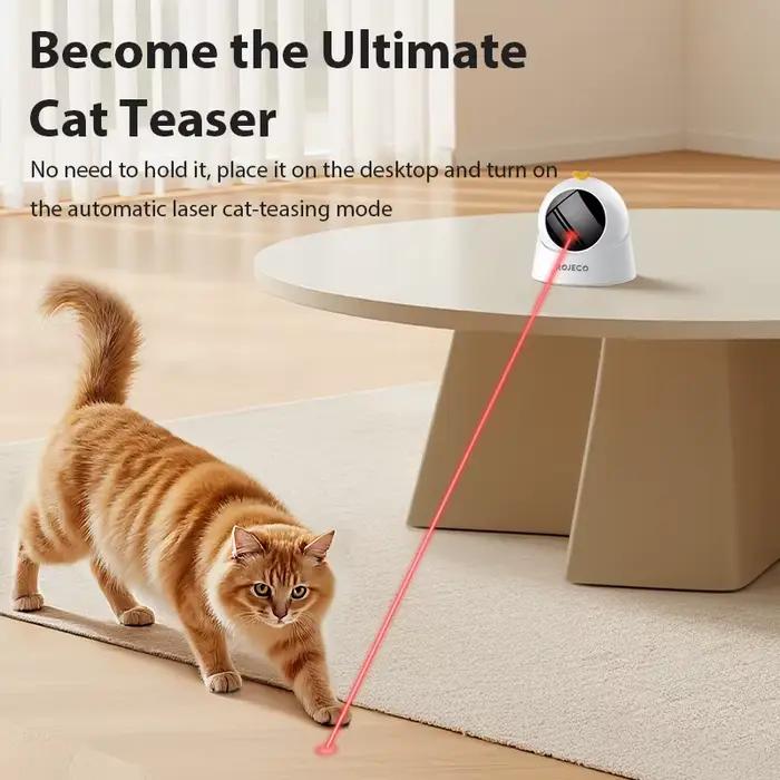 ROJECO jouet automatique pour animaux de compagnie interactif réglable électrique chat Laser