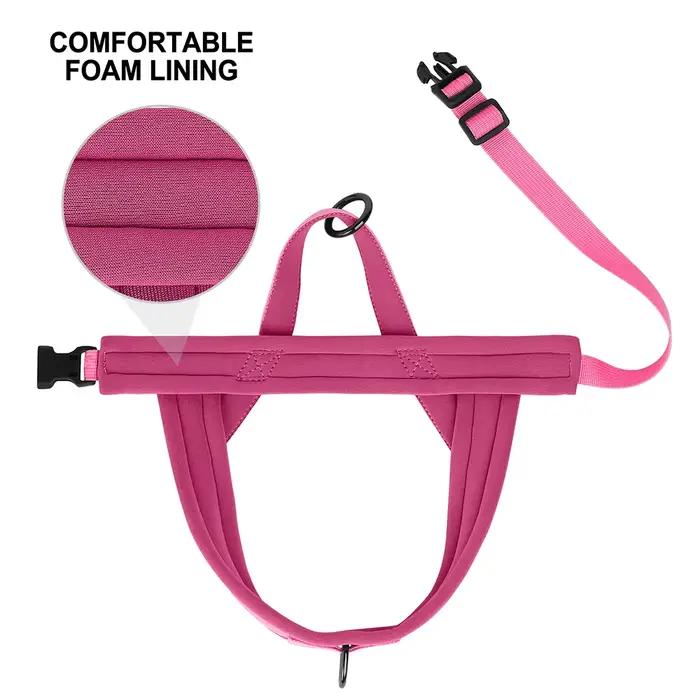 Harnais en Nylon rembourré doux pour chien, sans traction, gilet réglable pour chiot, carlin, gilet