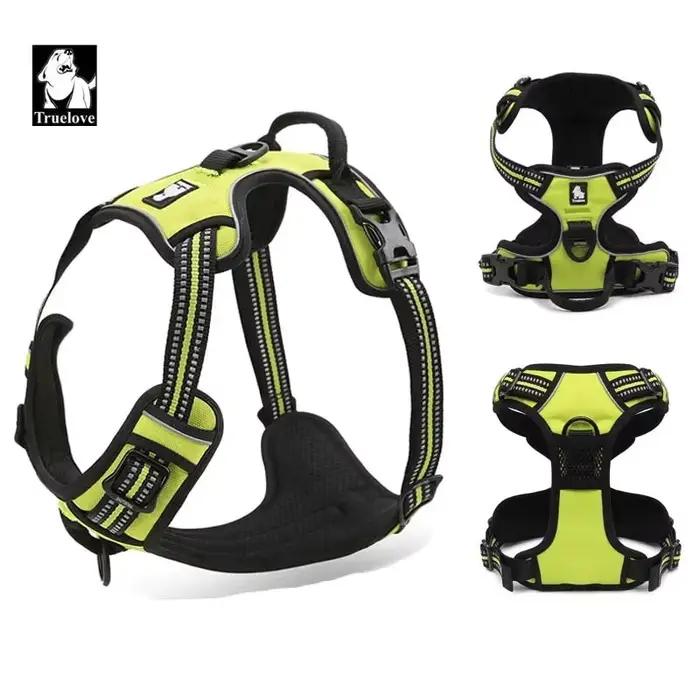 Truelove harnais pour animaux de compagnie en Nylon réfléchissant grand harnais pour chien de compag