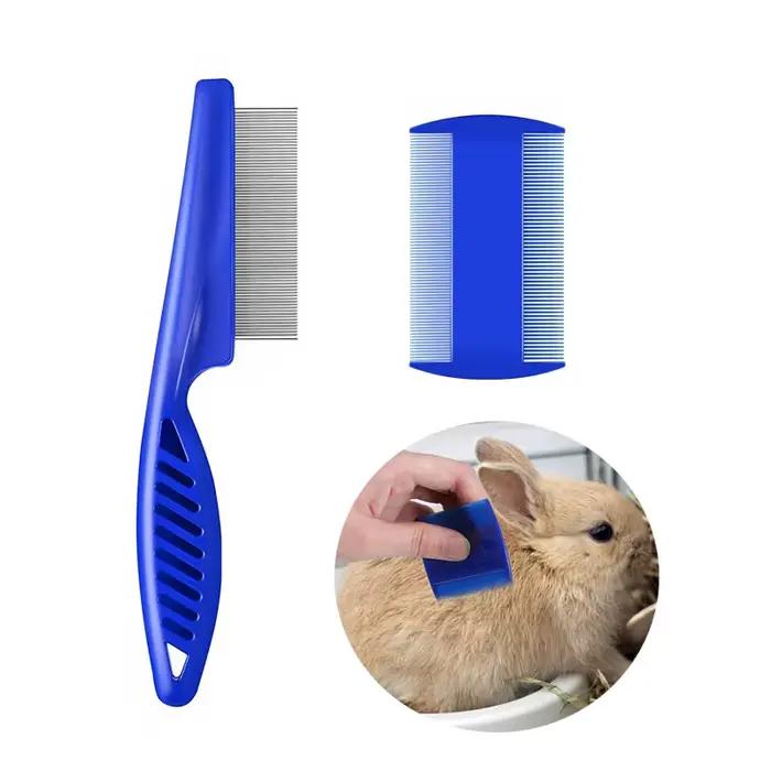 Kit de toilettage pour lapin, dissolvant de taches, peignes de nettoyage, coupe-ongles pour animaux