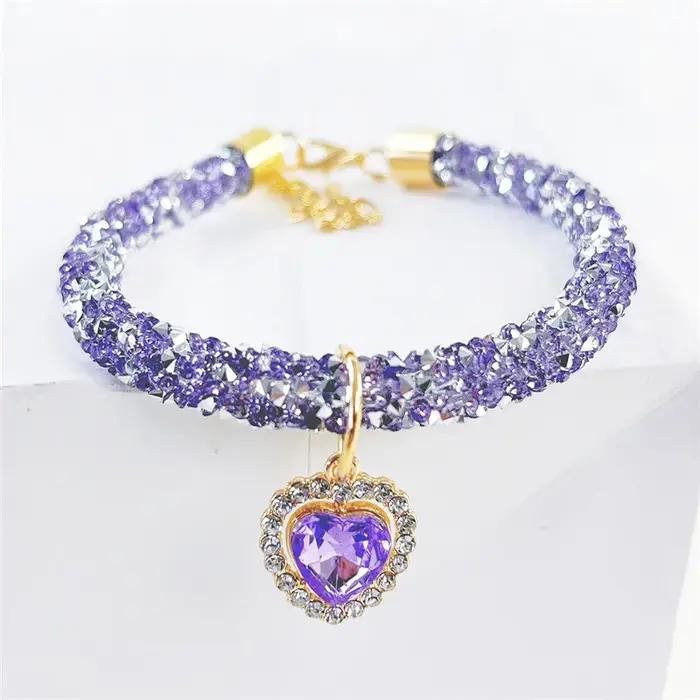 Collier en cristal pour chat