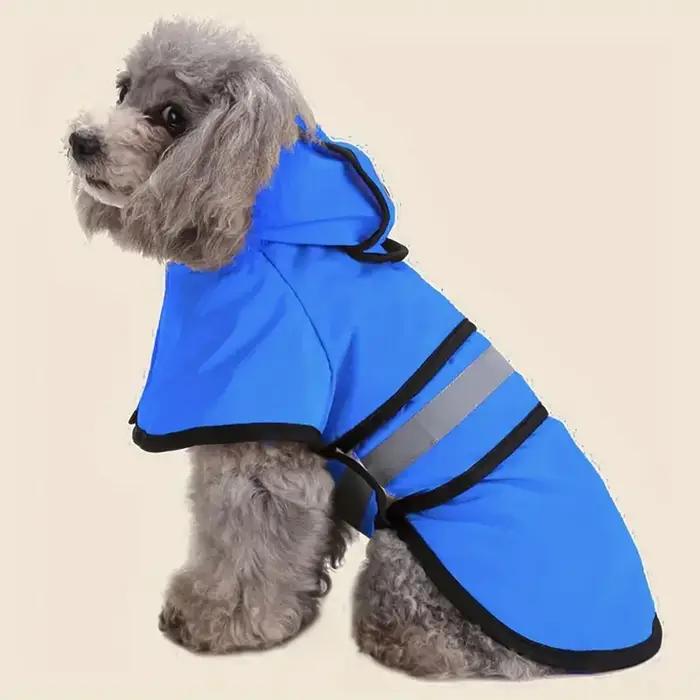 Gardez votre animal de compagnie sec et confortable – Imperméable réglable pour chien