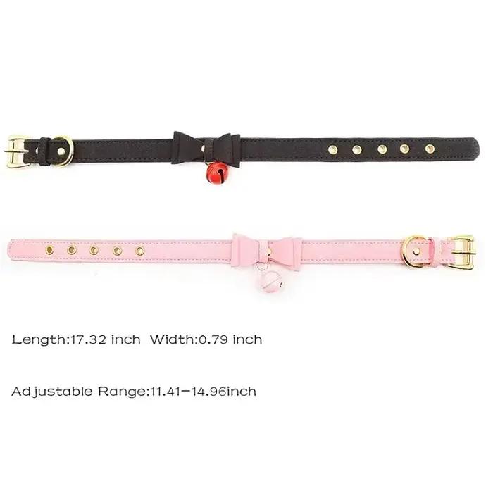 Collier à nœud, Collier avec clochettes, Collier amusant, Chaîne de cou de type choker, Collier-chaîne gothique sombre, Accessoires de cosplay