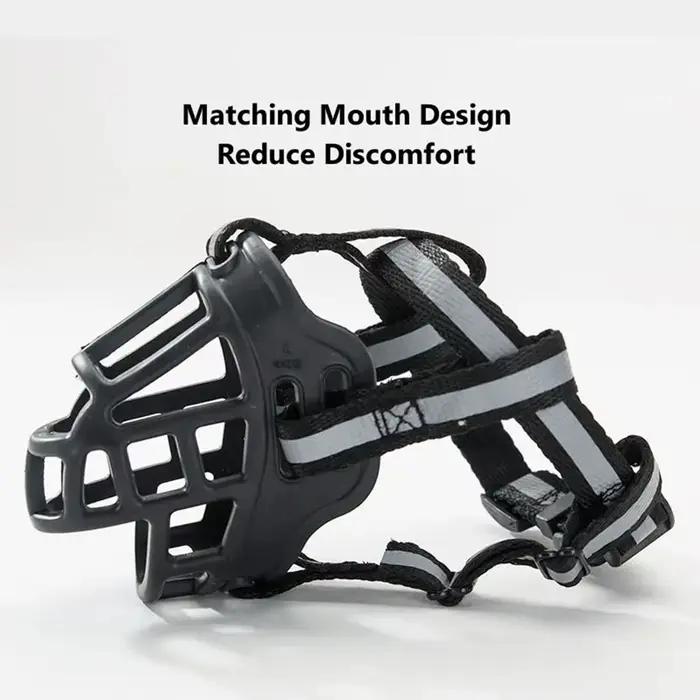 Panier confortable et respirant pour chien, protection contre les morsures et les aboiements, masque