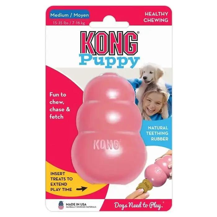 Jouet à mâcher pour chien en caoutchouc de dentition naturel chiot avec votre choix de XS-L