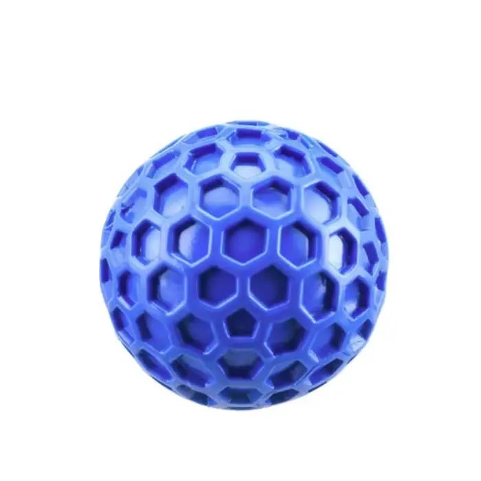 Balle en caoutchouc interactive indestructible pour chien, jouet à mâcher pour petites, moyennes et