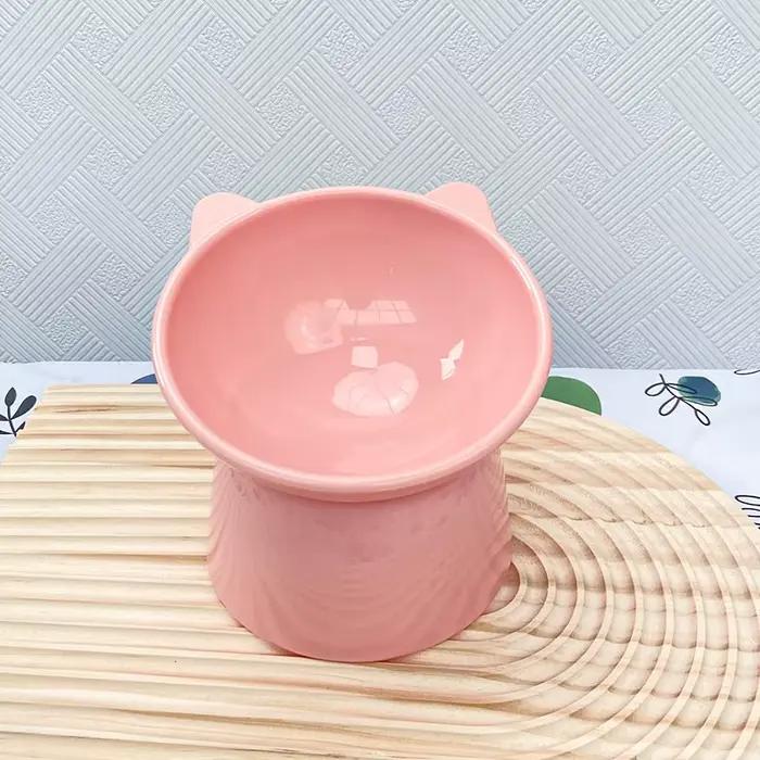 Gamelle inclinée pour animaux de compagnie avec protection du cou, anti-étouffement, pour chiens et