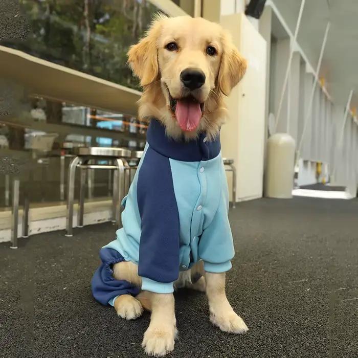 HOOPET sport chien veste quatre pieds vêtements pour chiens Labrador Retriever Golden Retriever auto