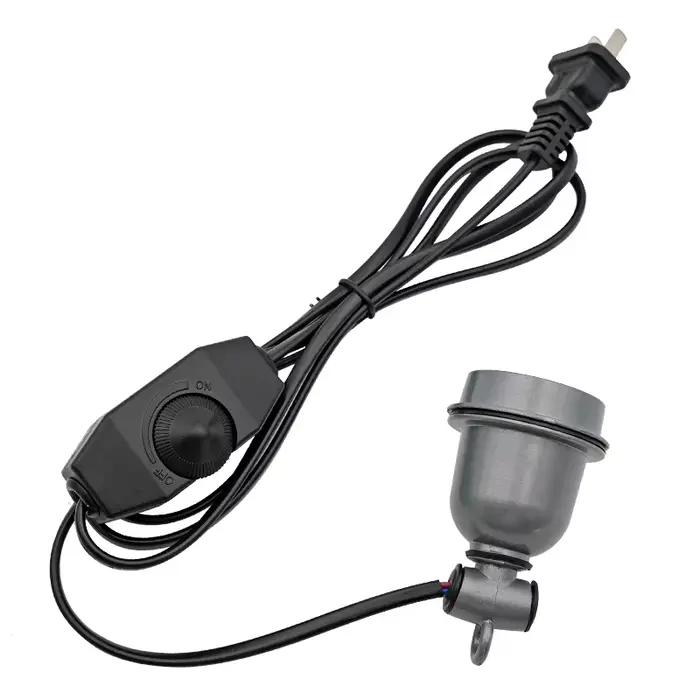 Lampe chauffante pour animaux de compagnie, lumière chaude pour poulet, régulateur de température th