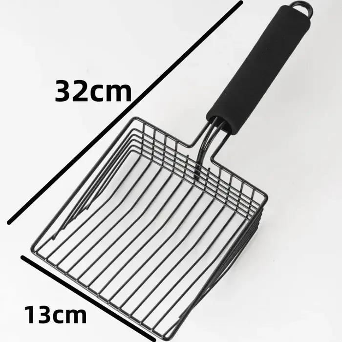 Pelle à litière en métal pour chat