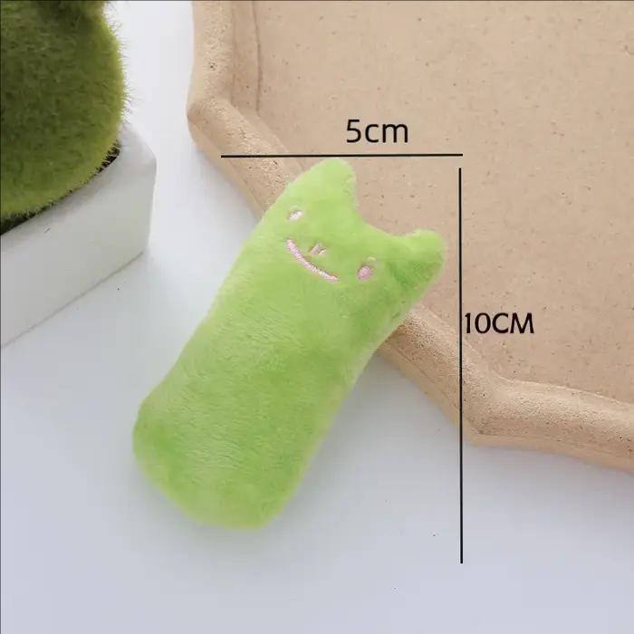 Jouet interactif en peluche à la catnip pour chats