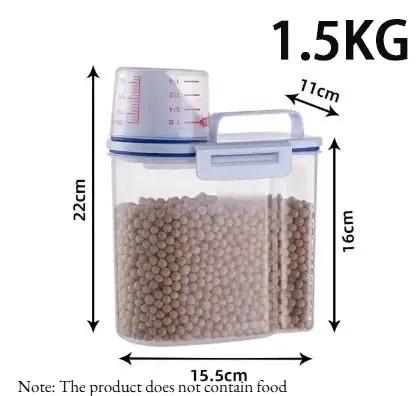 1 récipient hermétique pour aliments pour animaux de compagnie