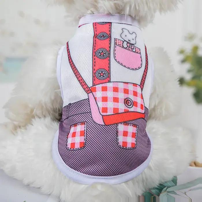 Gilet pour chien Yorkie à séchage rapide