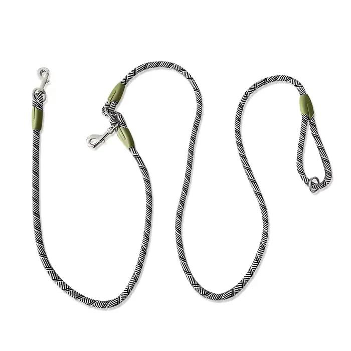 Laisses réfléchissantes en Nylon S/M/L, chaîne de Traction pour chiens de compagnie, pour courir, mains libres, chaîne pour petits et grands chiens, marche