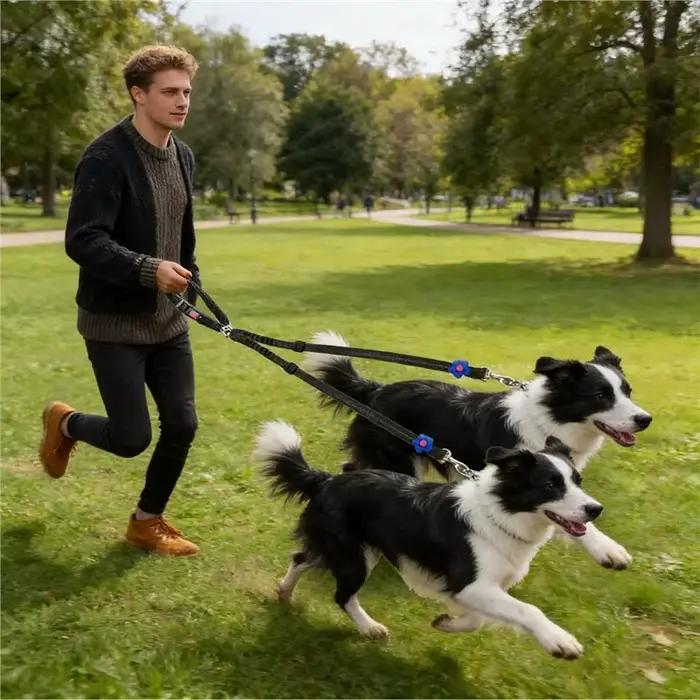 Harnais de sécurité double tête pour chien