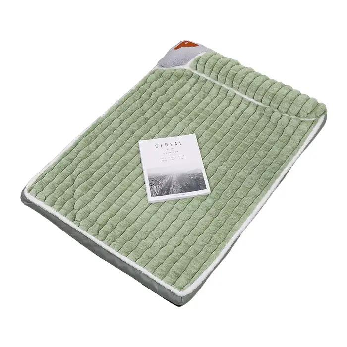 Tapis de couchage transfrontalier pour chien, matelas chaud, amovible et lavable, fournitures pour a