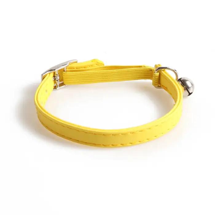 Collier de chat mignon couleur Macaron