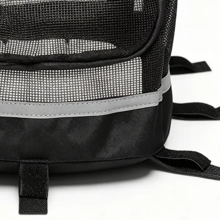 Panier de vélo pour chiens, porte-animaux pour guidon de vélo avec fenêtre, panier de vélo pour petit chien pour les loisirs quotidiens, les trajets domicile-travail et les activités de plein air