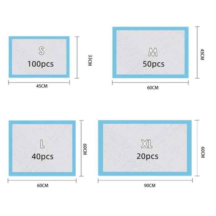 Couche-culotte Super absorbante pour animaux de compagnie