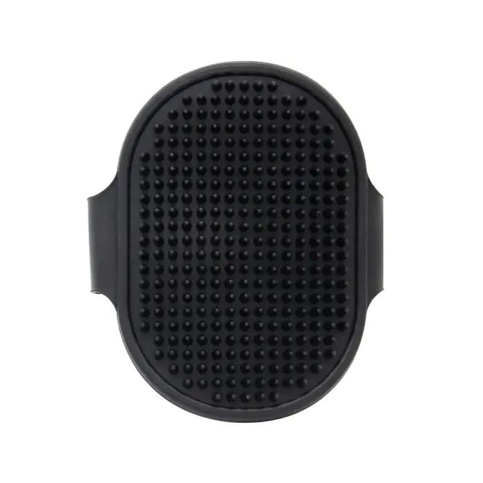 Brosse de bain en caoutchouc souple pour chien et chat