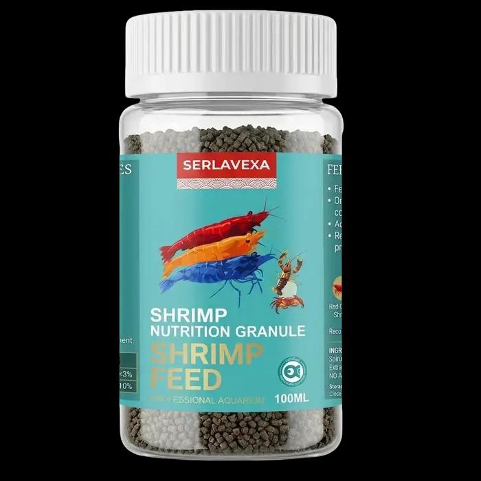 Aliment pour crevettes SERLAVEXA 100ml - Granulés nutritionnels de qualité supérieure pour crevettes