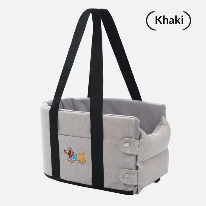 Accessoires pour animaux de compagnie : Niche de transport pour voiture pour petits chiens et chats
