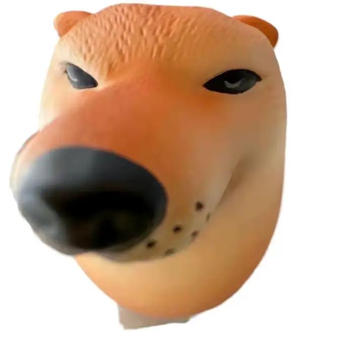 Jouet anti-stress Shibako en forme d'œuf de chien réaliste