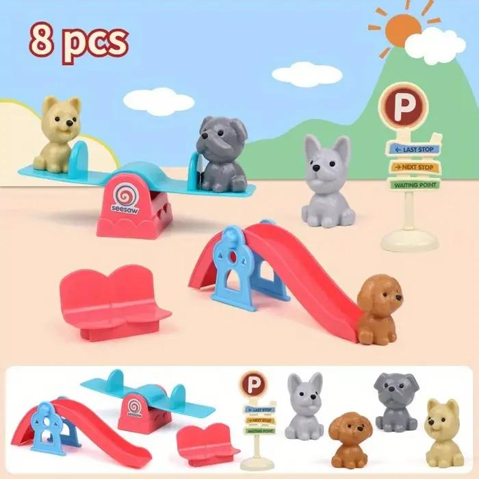 Mignon chien panier pour animaux de compagnie jouets de famille