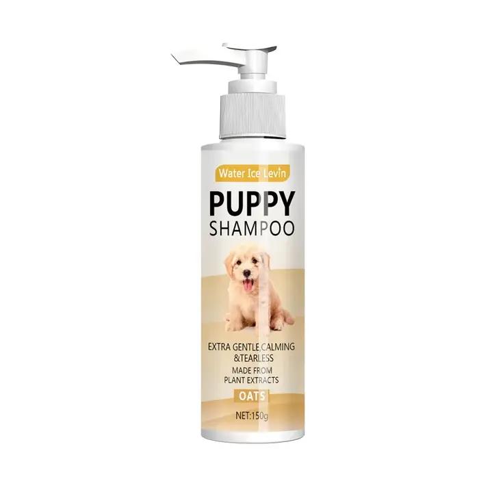 Shampoing apaisant pour chiots à l'avoine pour peaux sensibles