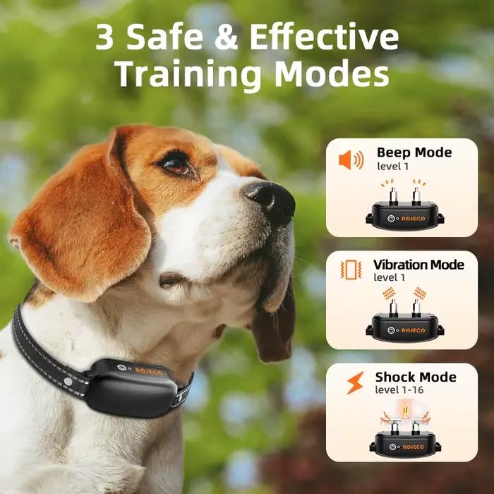 ROJECO collier d'entraînement électrique pour chien 3300 pieds