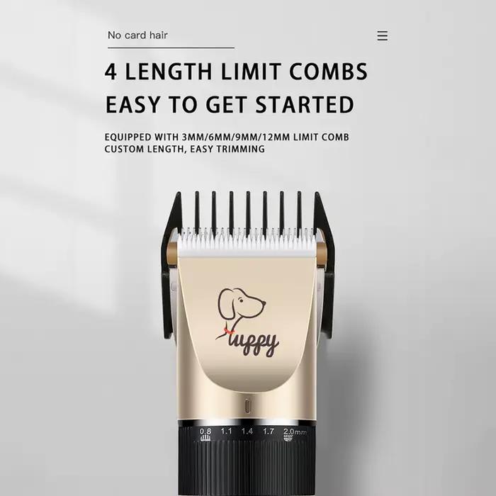 Tondeuse à cheveux pour chien, ensemble de rasoir électrique pour toilettage de chiots et de chats,