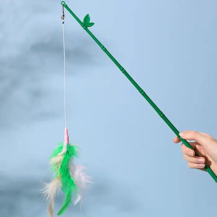 Jouet pour chat, jouets à plumes auto-hautes pour chats
