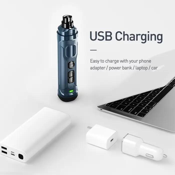 ROJECO N30 coupe-ongles électrique pour chien broyeur à ongles Rechargeable professionnel tondeuse p