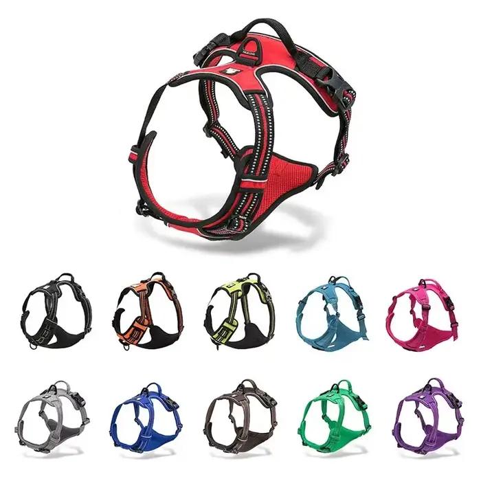 Truelove harnais pour animaux de compagnie en Nylon réfléchissant grand harnais pour chien de compag