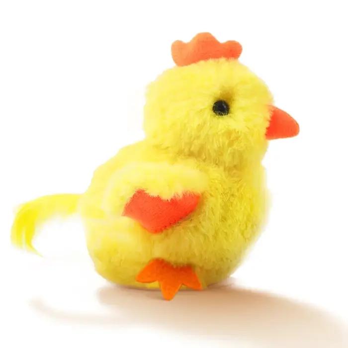 ROJECO herbe-aux-chats jouets interactif battant poussin avec son