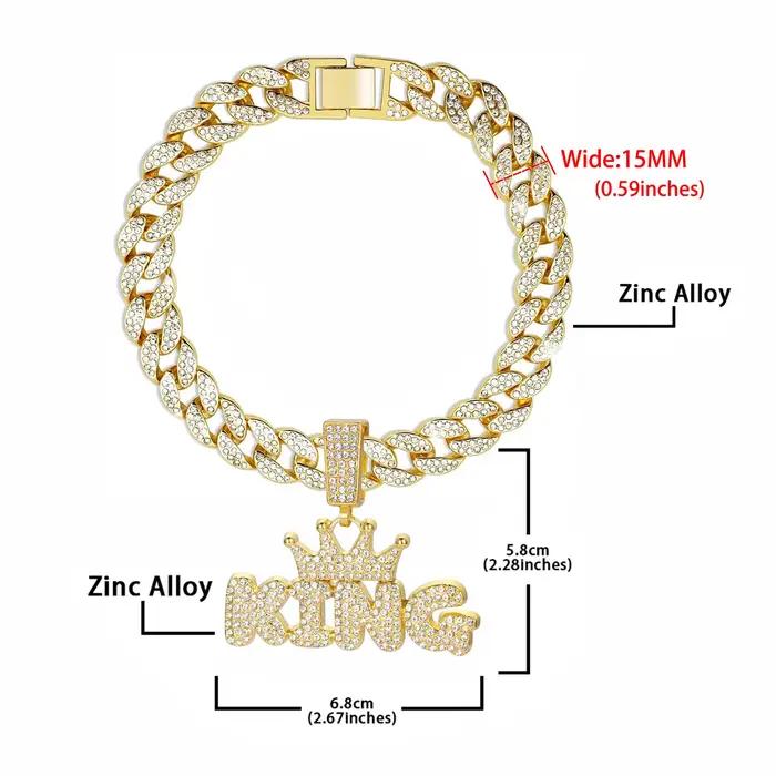 Collier pour chien en diamant