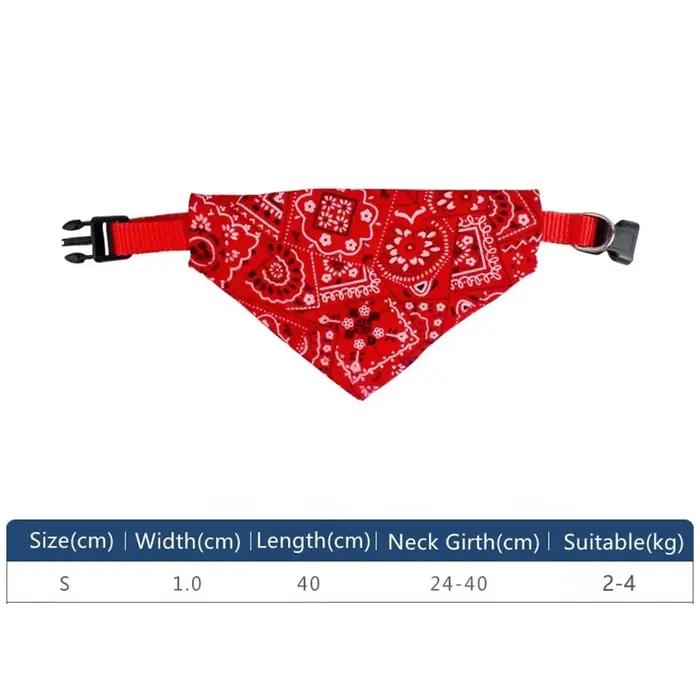 Collier pour chat bavoirs pour animaux de compagnie réglable chien chat cravate pour animaux de compagnie triangulaire salive cravate écharpe chien Bandana collier Triangle bavoir foulard