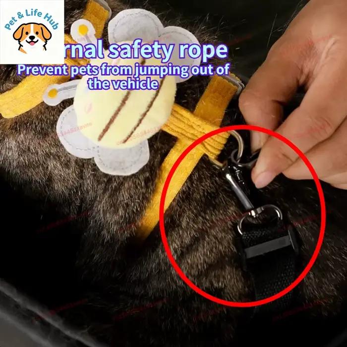 Panier de transport pour animaux de compagnie pour vélo