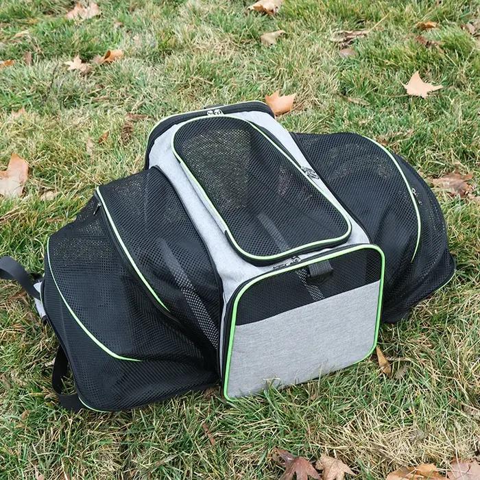 Sac de transport pour animaux de compagnie pliable petit chien Charter transportant chat sac d'extension sac pour animau
