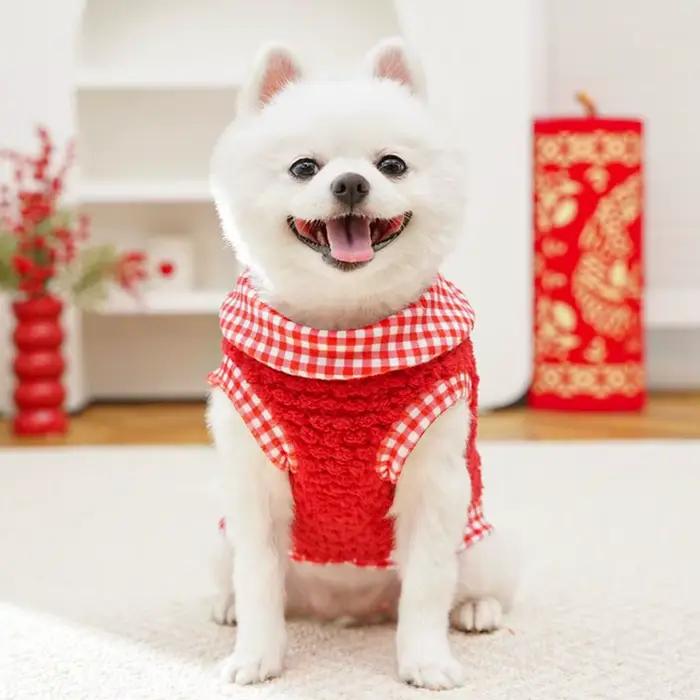Vêtements d'hiver coupe-vent mignons pour chiens