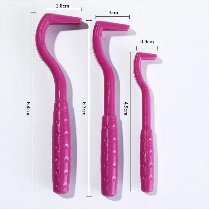 Lot de 3 Pinces à tiques et puces pour animaux de compagnie (chats et chiens)